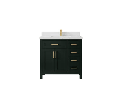 Cambridge 36 in. W x 22 in. D Single Center Sink Bathroom Vanity
