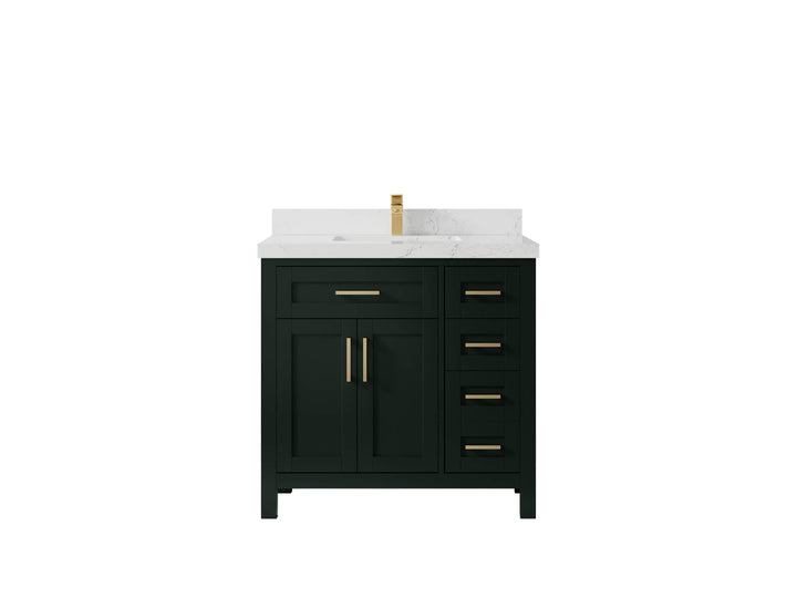 Cambridge 36 in. W x 22 in. D Single Center Sink Bathroom Vanity - photo 27