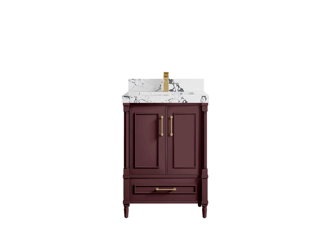 Aberdeen 24 in. W x 22 in. D Single Sink Bathroom Vanity - Willow Bath and Vanity