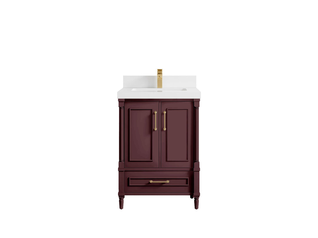 Aberdeen 24 in. W x 22 in. D Single Sink Bathroom Vanity - Willow Bath and Vanity