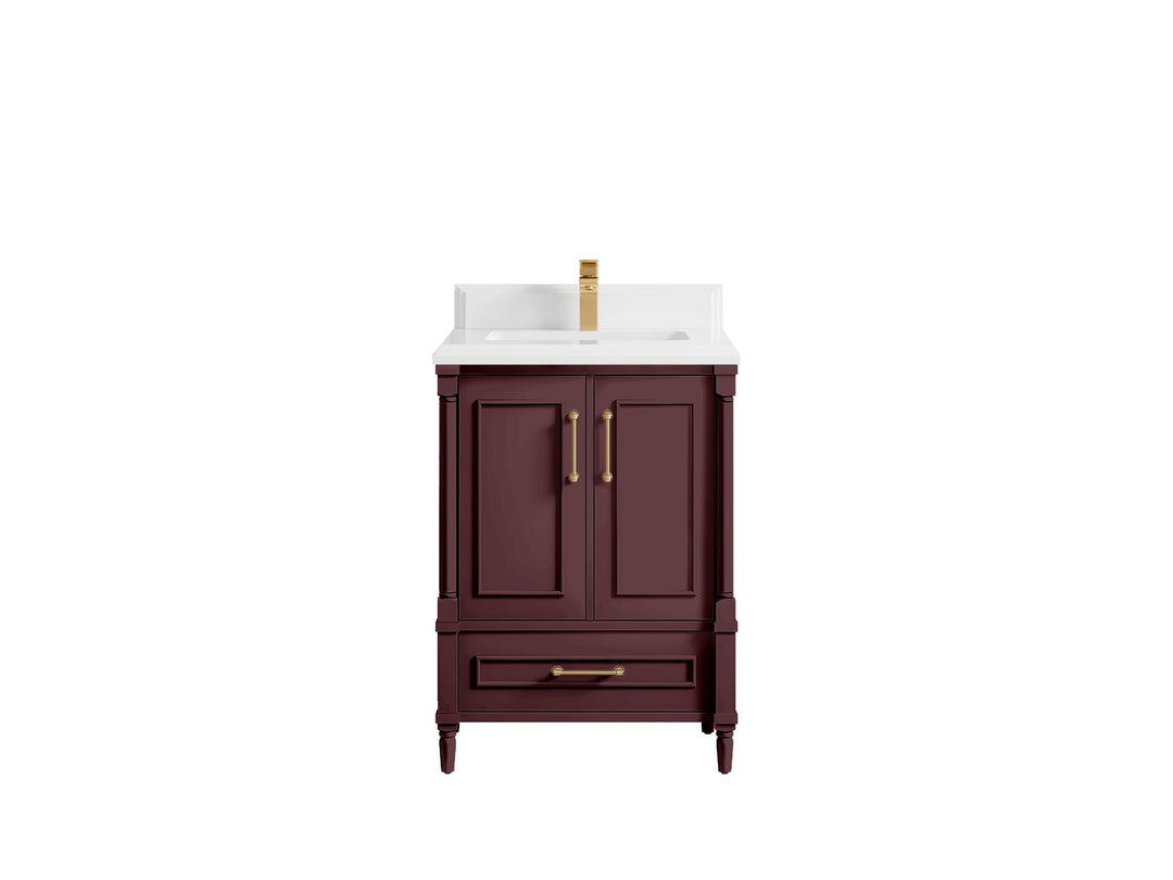 Aberdeen 24 in. W x 22 in. D Single Sink Bathroom Vanity - Willow Bath and Vanity