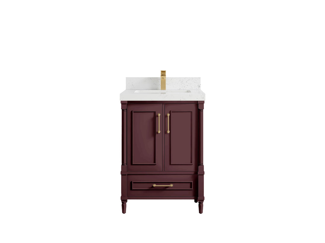 Aberdeen 24 in. W x 22 in. D Single Sink Bathroom Vanity - Willow Bath and Vanity