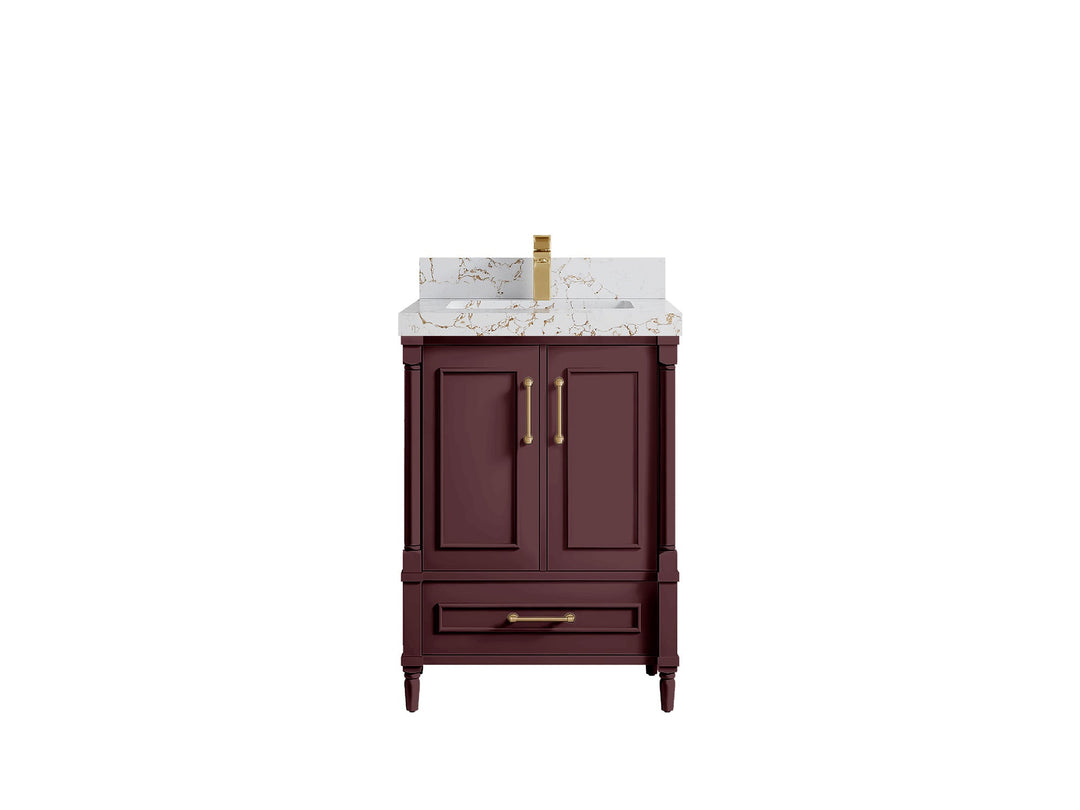 Aberdeen 24 in. W x 22 in. D Single Sink Bathroom Vanity - Willow Bath and Vanity