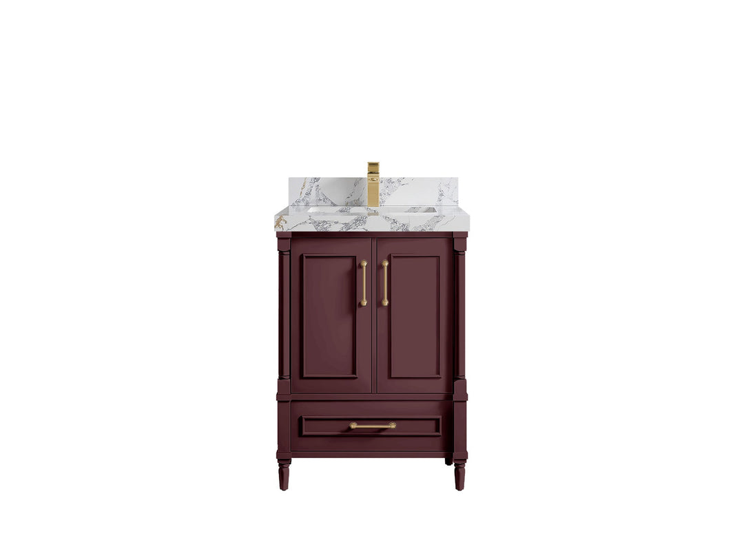 Aberdeen 24 in. W x 22 in. D Single Sink Bathroom Vanity - Willow Bath and Vanity
