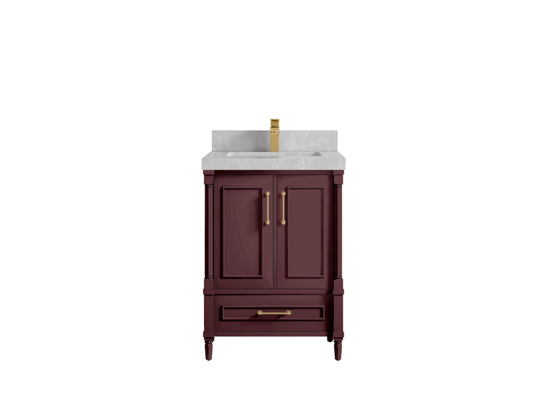 Aberdeen 24 in. W x 22 in. D Single Sink Bathroom Vanity - Willow Bath and Vanity