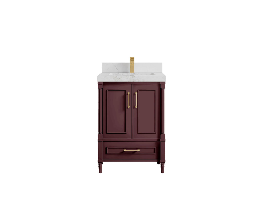 Aberdeen 24 in. W x 22 in. D Single Sink Bathroom Vanity - Willow Bath and Vanity