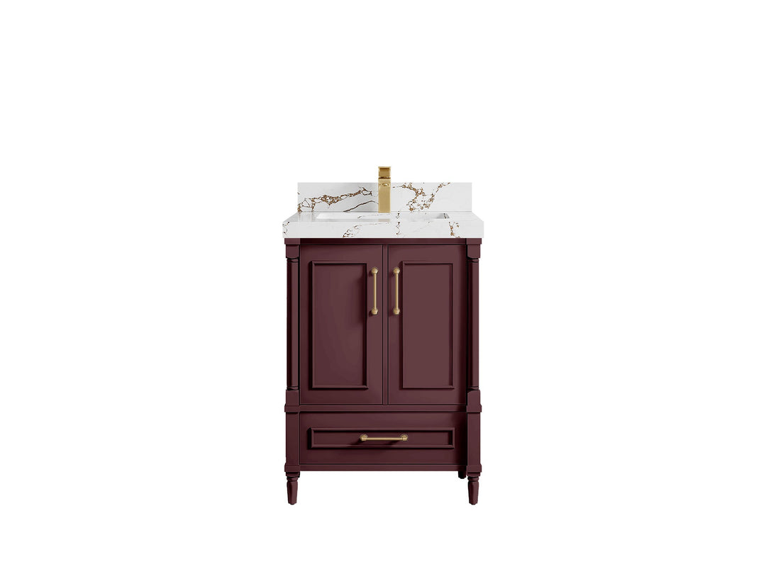 Aberdeen 24 in. W x 22 in. D Single Sink Bathroom Vanity - Willow Bath and Vanity