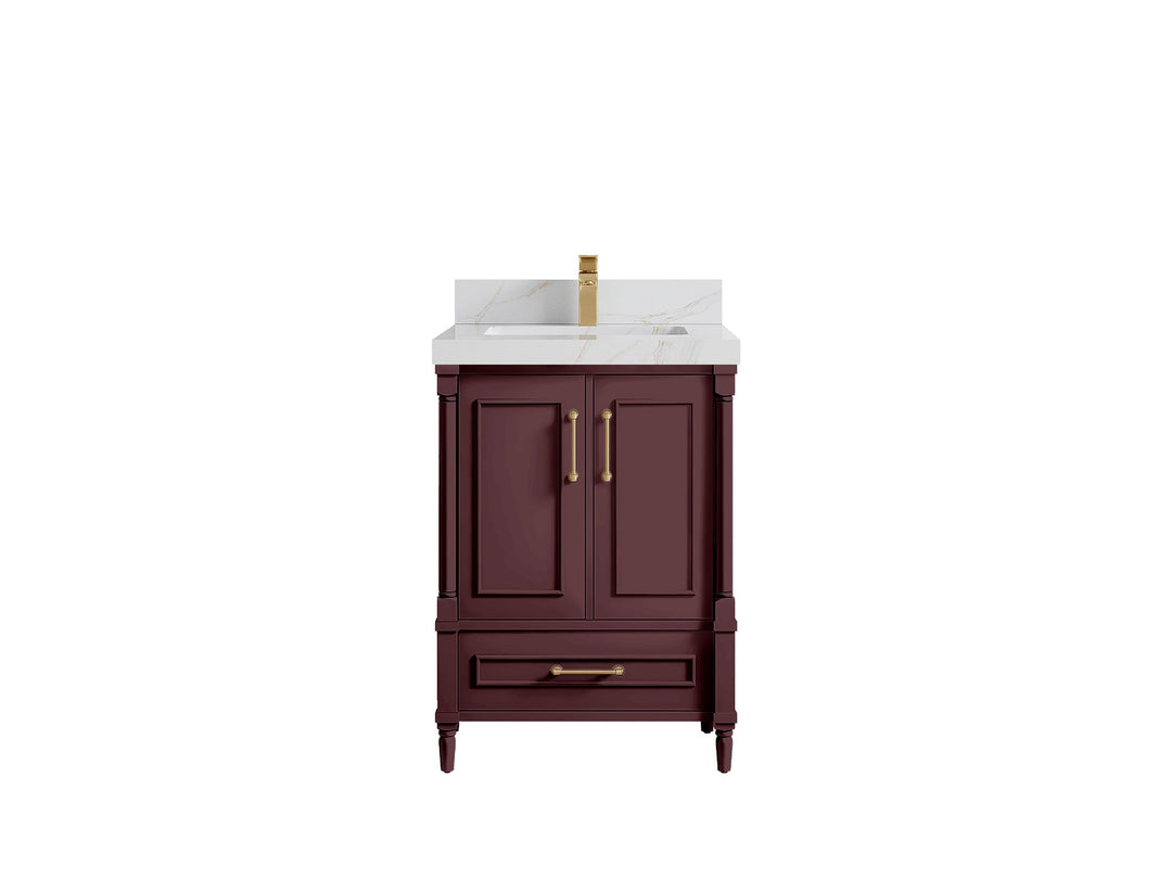 Aberdeen 24 in. W x 22 in. D Single Sink Bathroom Vanity - Willow Bath and Vanity