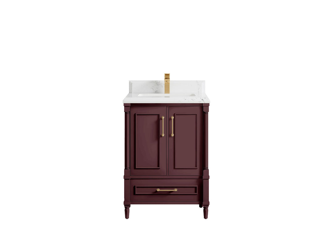 Aberdeen 24 in. W x 22 in. D Single Sink Bathroom Vanity - Willow Bath and Vanity