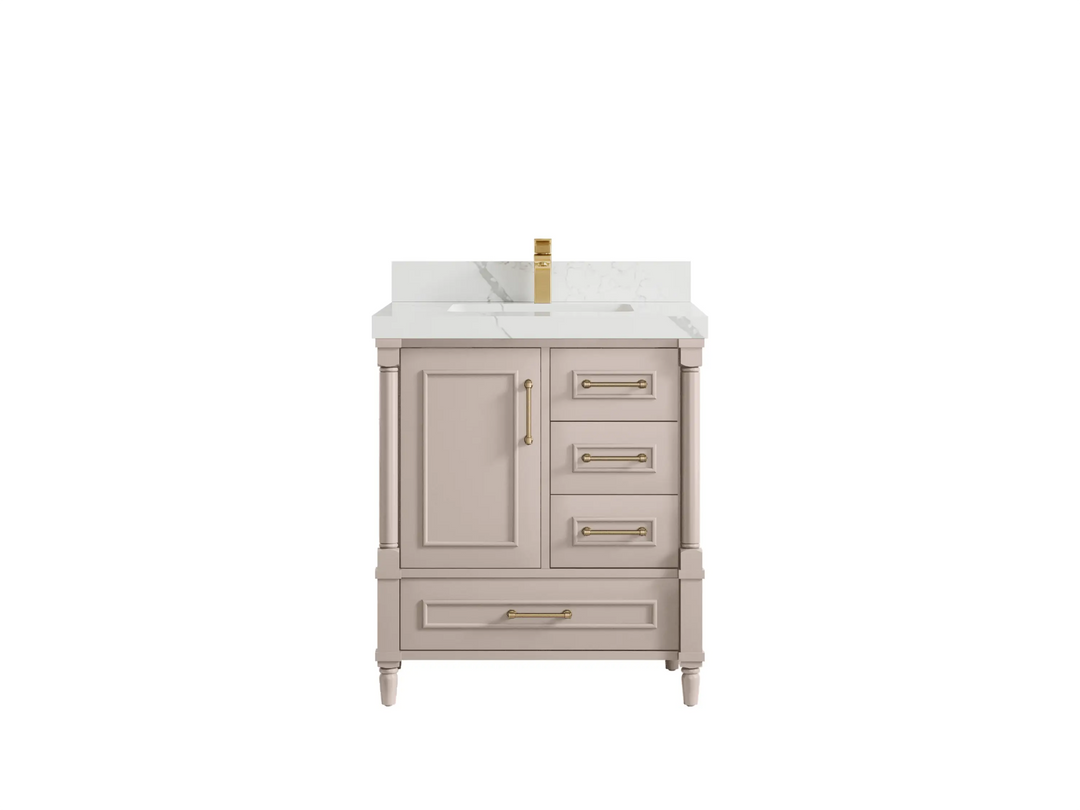 Aberdeen 30 in. W x 22 in. D Single Sink Bathroom Vanity - Willow Bath and Vanity