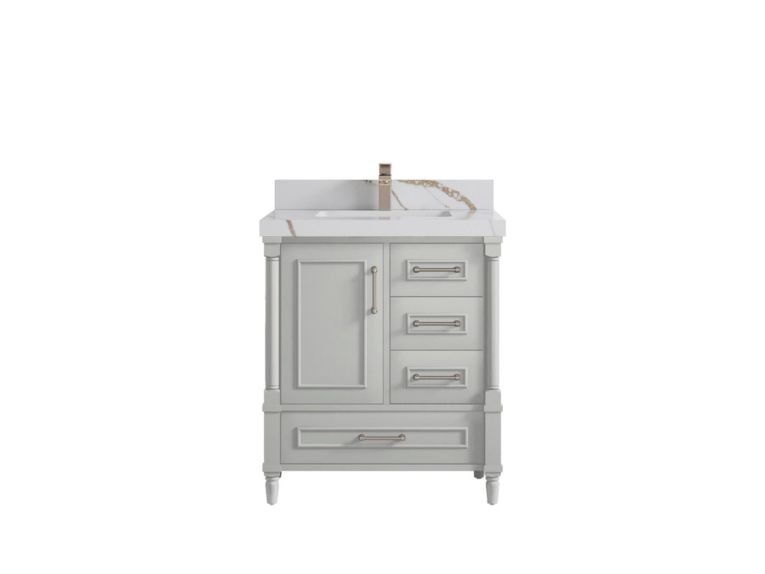 Aberdeen 30 in. W x 22 in. D Single Sink Bathroom Vanity - Willow Bath and Vanity