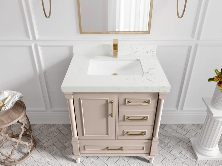 Aberdeen 30 in. W x 22 in. D Single Sink Bathroom Vanity - photo 23