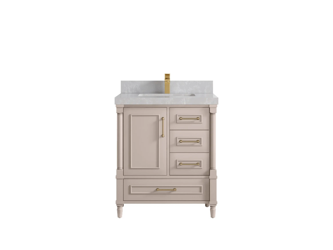 Aberdeen 30 in. W x 22 in. D Single Sink Bathroom Vanity - Willow Bath and Vanity