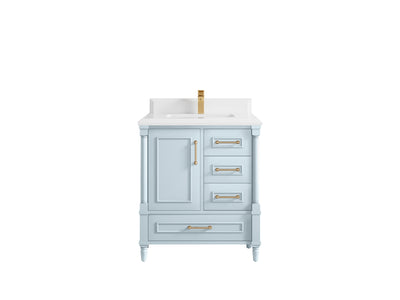 Aberdeen 30 in. W x 22 in. D Single Sink Bathroom Vanity - Willow Bath and Vanity