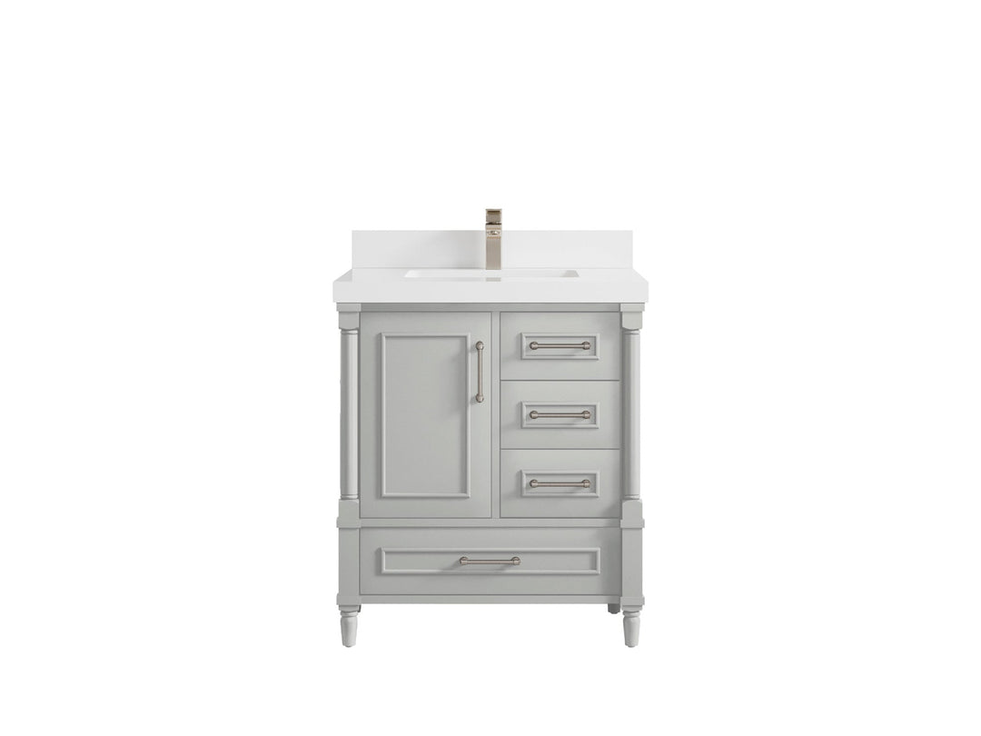 Aberdeen 30 in. W x 22 in. D Single Sink Bathroom Vanity - Willow Bath and Vanity