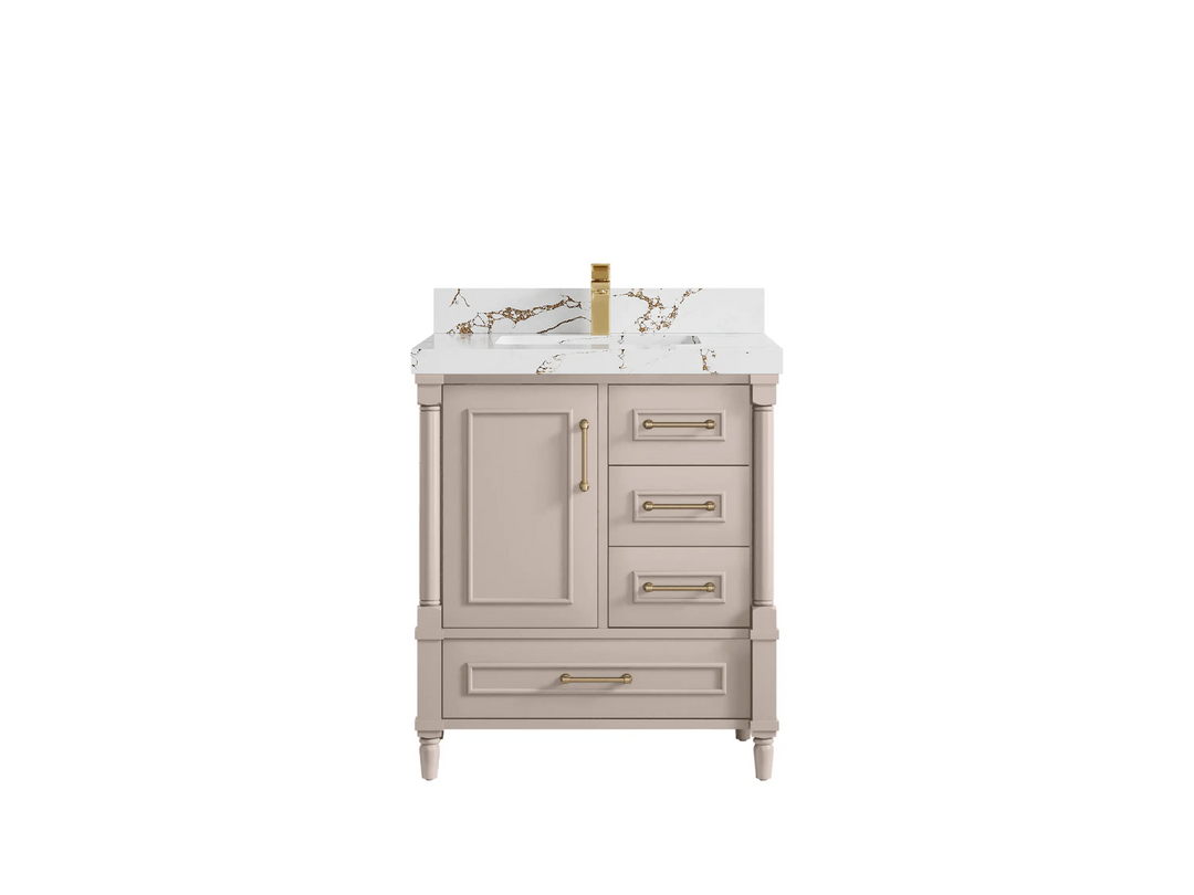 Aberdeen 30 in. W x 22 in. D Single Sink Bathroom Vanity - Willow Bath and Vanity