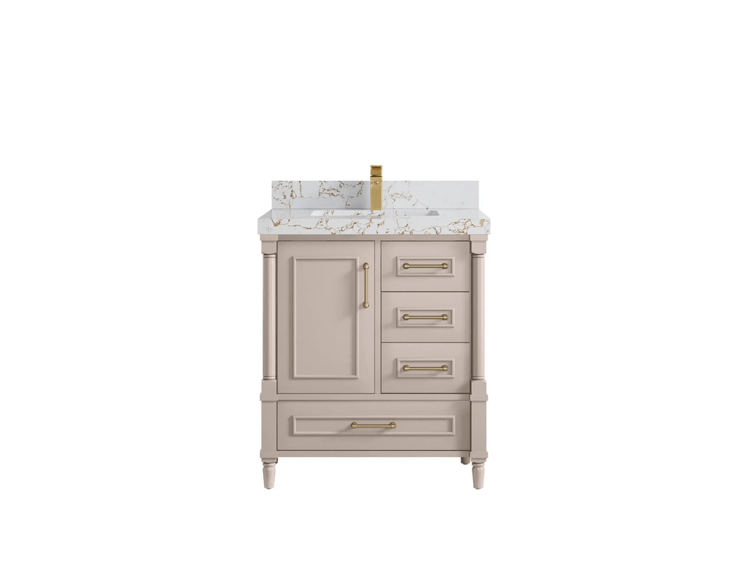 Aberdeen 30 in. W x 22 in. D Single Sink Bathroom Vanity - Willow Bath and Vanity