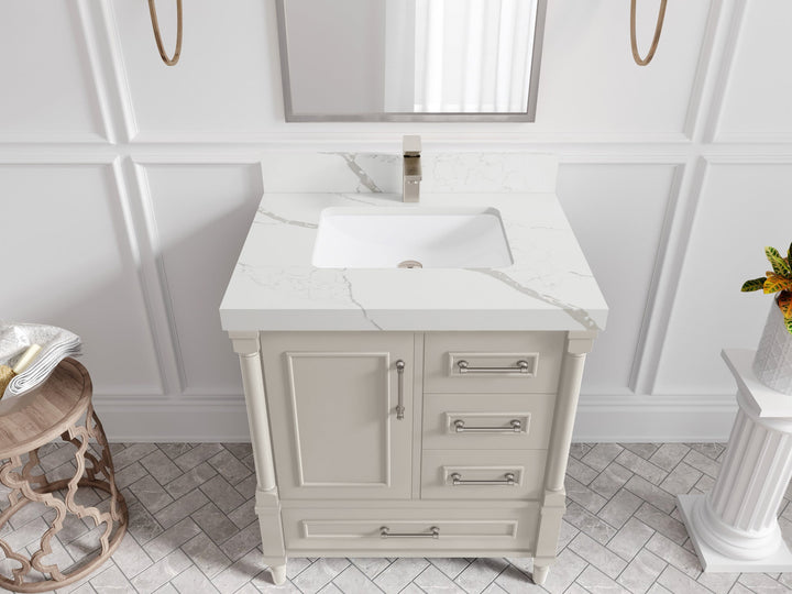 Aberdeen 30 in. W x 22 in. D Single Sink Bathroom Vanity - photo 15