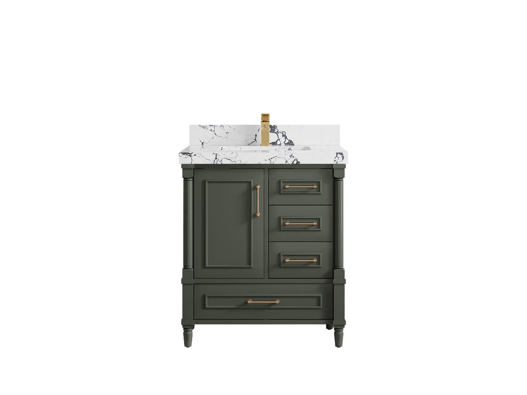 Aberdeen 30 in. W x 22 in. D Single Sink Bathroom Vanity - Willow Bath and Vanity