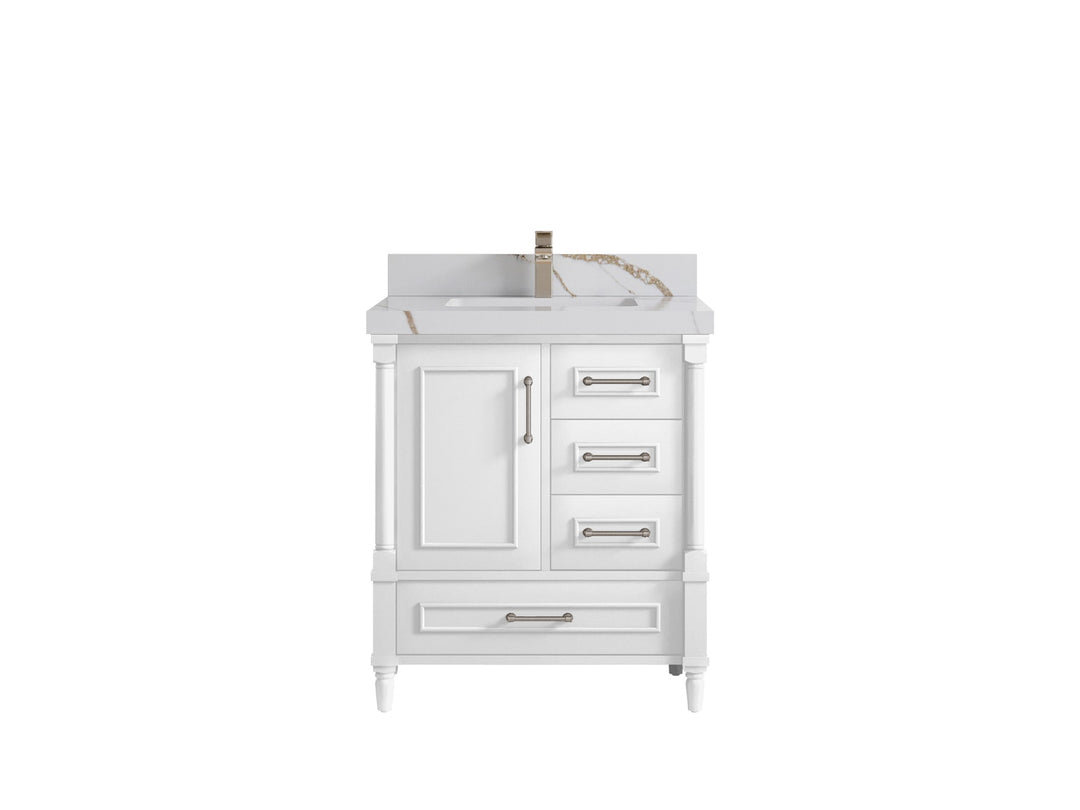 Aberdeen 30 in. W x 22 in. D Single Sink Bathroom Vanity - Willow Bath and Vanity