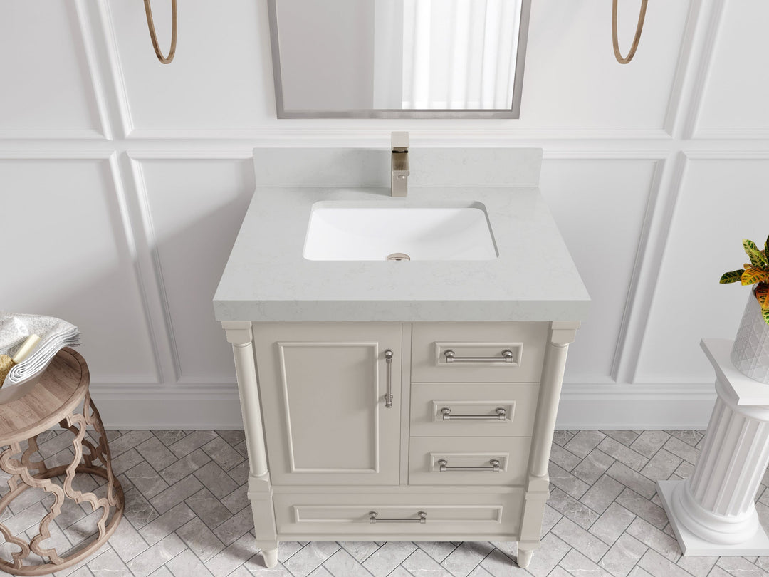 Aberdeen 30 in. W x 22 in. D Single Sink Bathroom Vanity - Willow Bath and Vanity