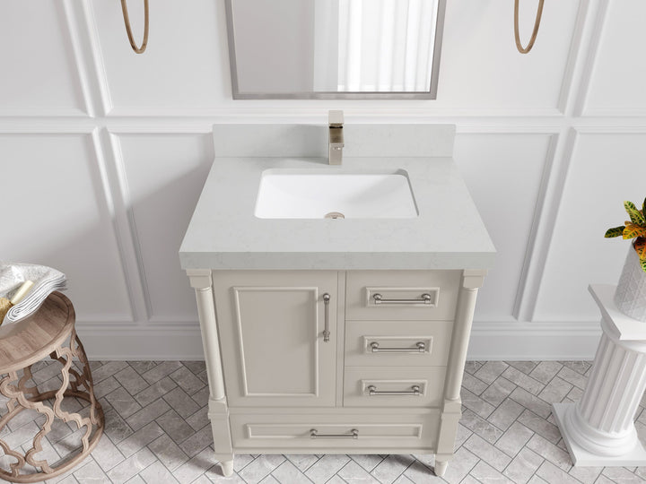 Aberdeen 30 in. W x 22 in. D Single Sink Bathroom Vanity - photo 11
