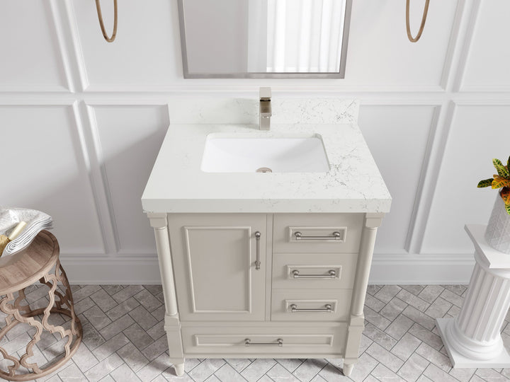 Aberdeen 30 in. W x 22 in. D Single Sink Bathroom Vanity - photo 27