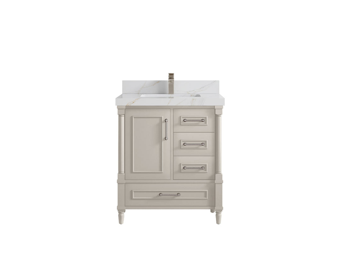 Aberdeen 30 in. W x 22 in. D Single Sink Bathroom Vanity - Willow Bath and Vanity