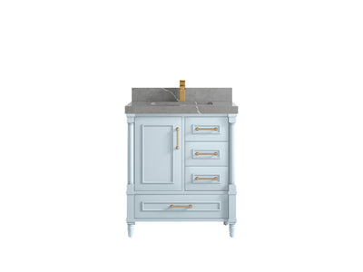 Aberdeen 30 in. W x 22 in. D Single Sink Bathroom Vanity - Willow Bath and Vanity