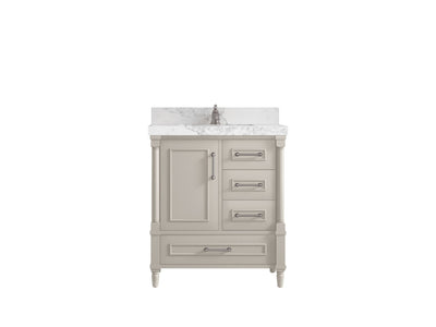 Aberdeen 30 in. W x 22 in. D Single Sink Bathroom Vanity - Willow Bath and Vanity
