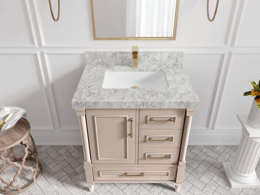 Aberdeen 30 in. W x 22 in. D Single Sink Bathroom Vanity - Willow Bath and Vanity