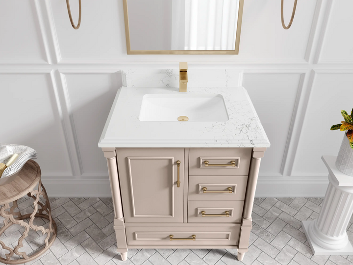 Aberdeen 30 in. W x 22 in. D Single Sink Bathroom Vanity - photo 21