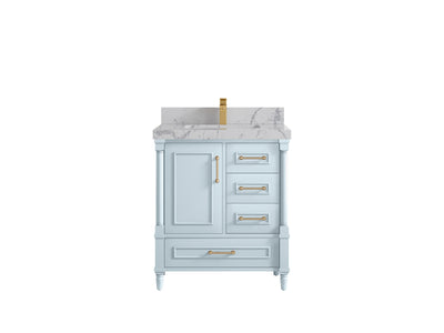 Aberdeen 30 in. W x 22 in. D Single Sink Bathroom Vanity - Willow Bath and Vanity