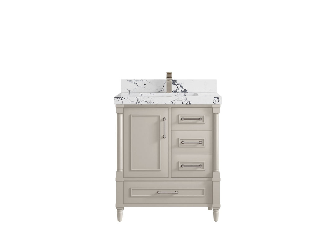 Aberdeen 30 in. W x 22 in. D Single Sink Bathroom Vanity - Willow Bath and Vanity
