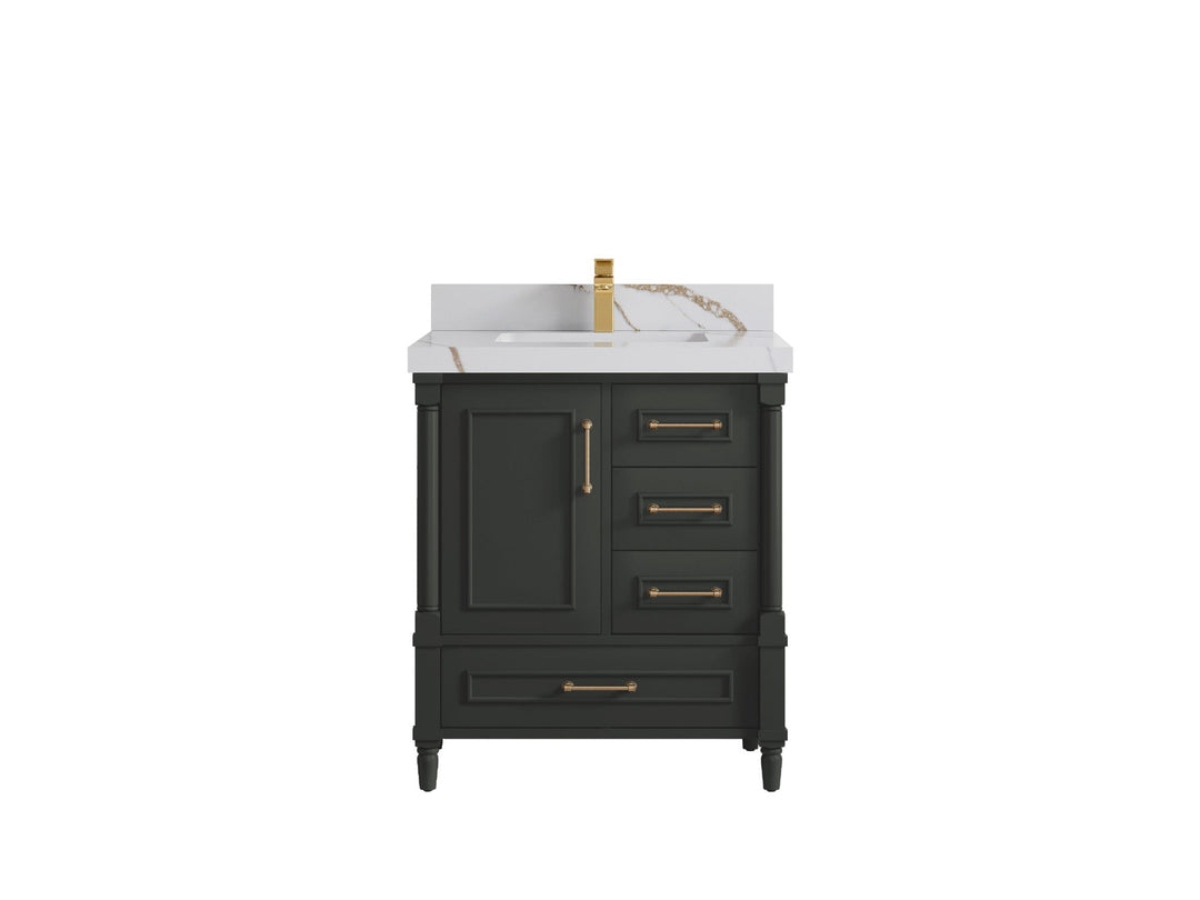 Aberdeen 30 in. W x 22 in. D Single Sink Bathroom Vanity - Willow Bath and Vanity