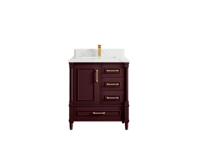 Aberdeen 30 in. W x 22 in. D Single Sink Bathroom Vanity - Willow Bath and Vanity