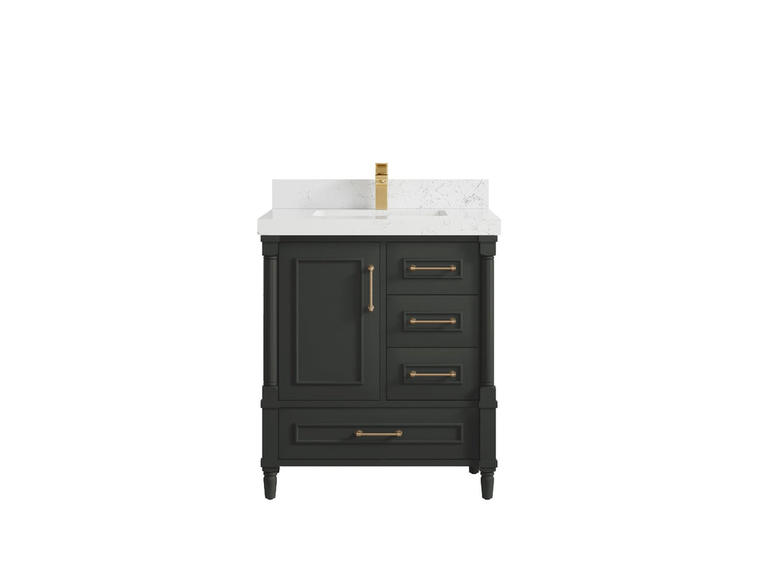 Aberdeen 30 in. W x 22 in. D Single Sink Bathroom Vanity - Willow Bath and Vanity