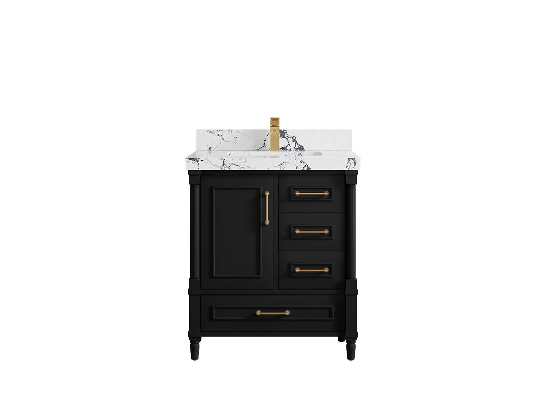 Aberdeen 30 in. W x 22 in. D Single Sink Bathroom Vanity - Willow Bath and Vanity