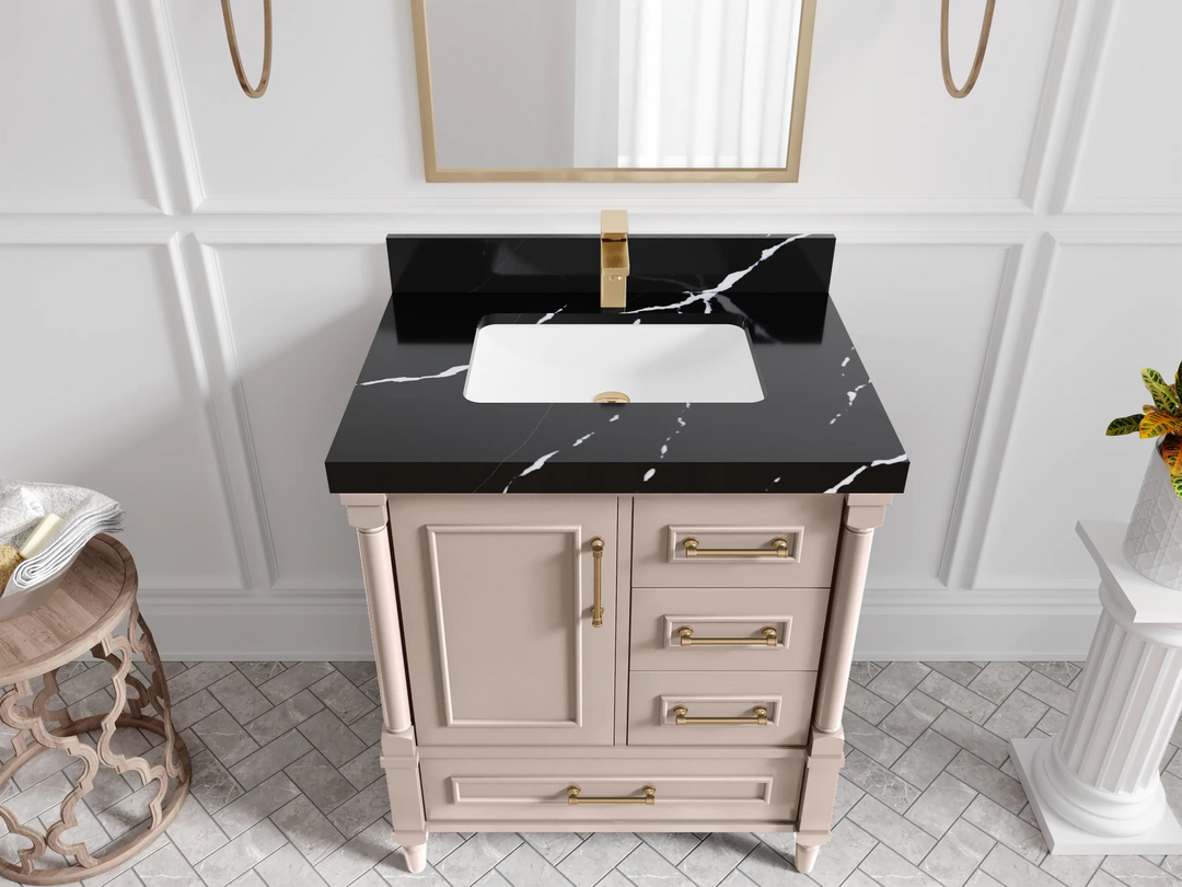 Aberdeen 30 in. W x 22 in. D Single Sink Bathroom Vanity - Willow Bath and Vanity