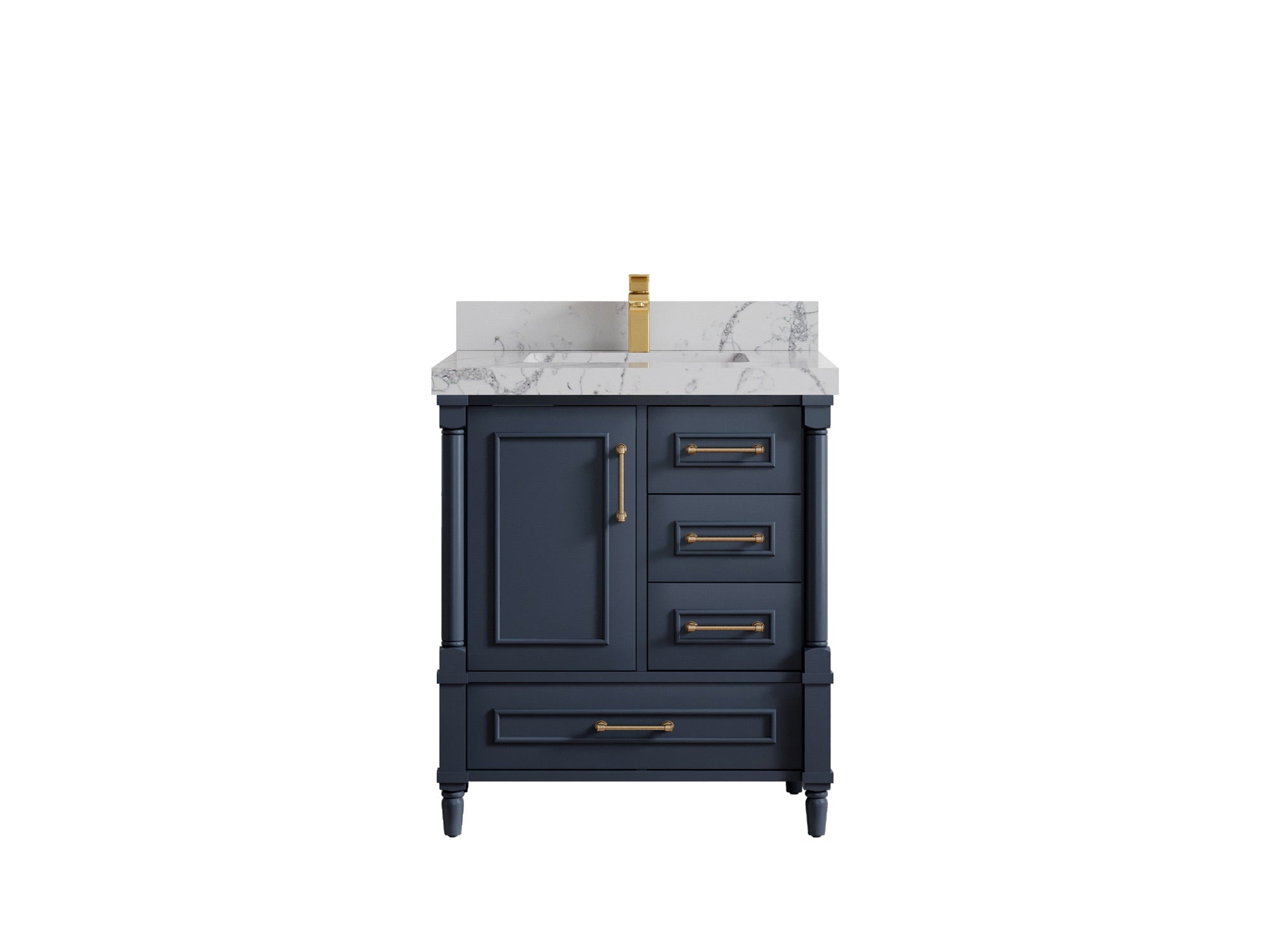Aberdeen 30 in. W x 22 in. D Single Sink Bathroom Vanity - Willow Bath and Vanity