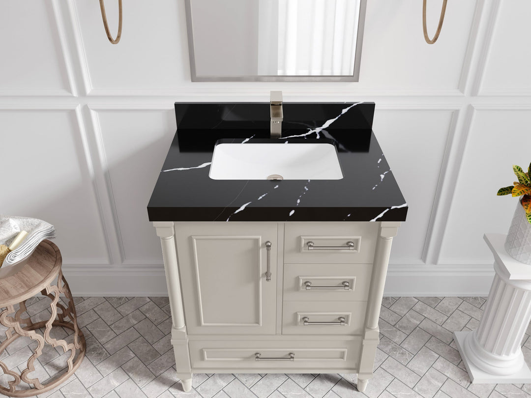 Aberdeen 30 in. W x 22 in. D Single Sink Bathroom Vanity - Willow Bath and Vanity