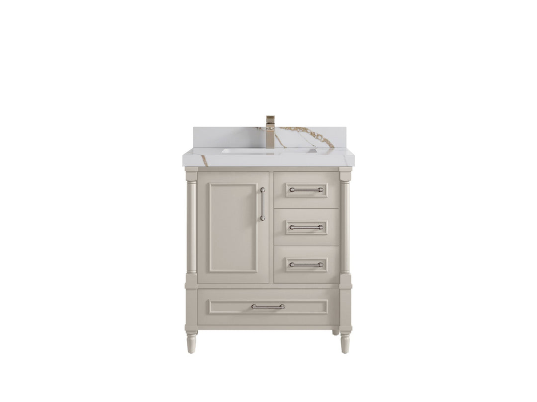 Aberdeen 30 in. W x 22 in. D Single Sink Bathroom Vanity - Willow Bath and Vanity