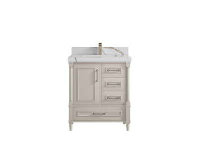 Aberdeen 30 in. W x 22 in. D Single Sink Bathroom Vanity - Willow Bath and Vanity