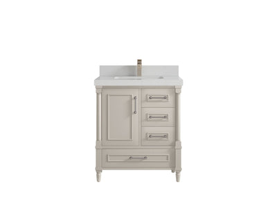 Aberdeen 30 in. W x 22 in. D Single Sink Bathroom Vanity - Willow Bath and Vanity