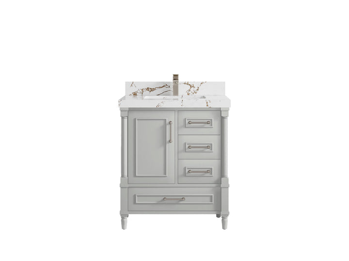 Aberdeen 30 in. W x 22 in. D Single Sink Bathroom Vanity - photo 36