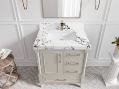Aberdeen 30 in. W x 22 in. D Single Sink Bathroom Vanity - photo 37