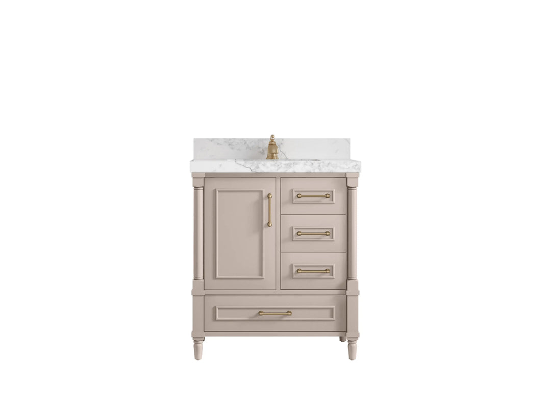 Aberdeen 30 in. W x 22 in. D Single Sink Bathroom Vanity - Willow Bath and Vanity