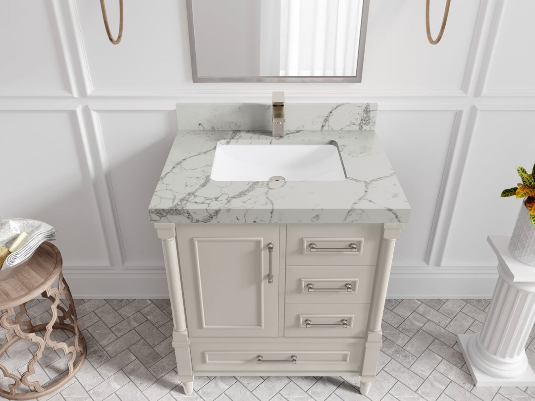 Aberdeen 30 in. W x 22 in. D Single Sink Bathroom Vanity - Willow Bath and Vanity