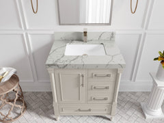 Aberdeen 30 in. W x 22 in. D Single Sink Bathroom Vanity - photo 39