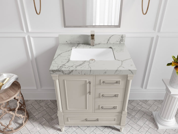 Aberdeen 30 in. W x 22 in. D Single Sink Bathroom Vanity - photo 39